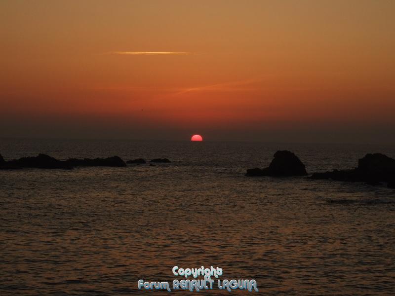 Coucher de soleil vendéen pour finir cette super journée ;)